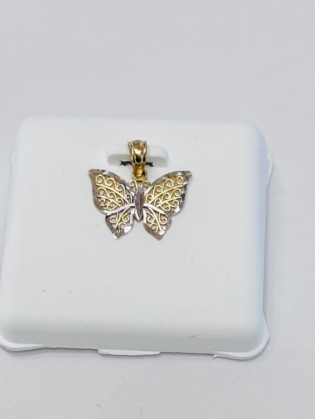10K Gold Butterfly Pendant