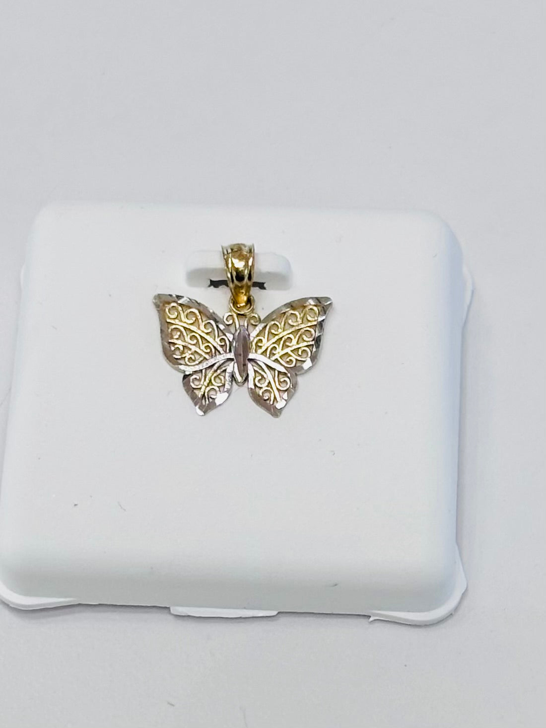 10K Gold Butterfly Pendant