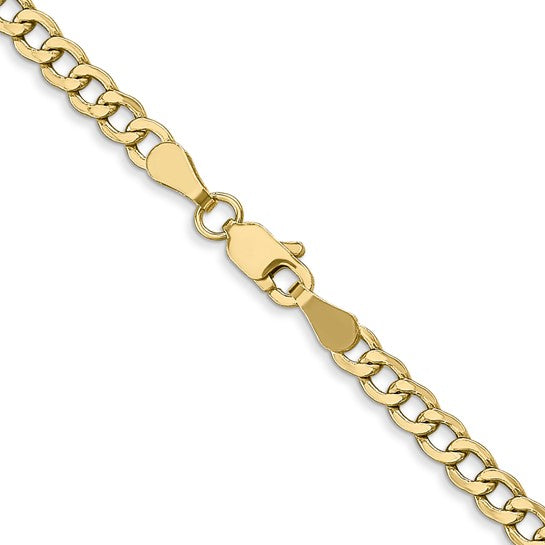 10K Gold Cuban Chain 20” 3mm