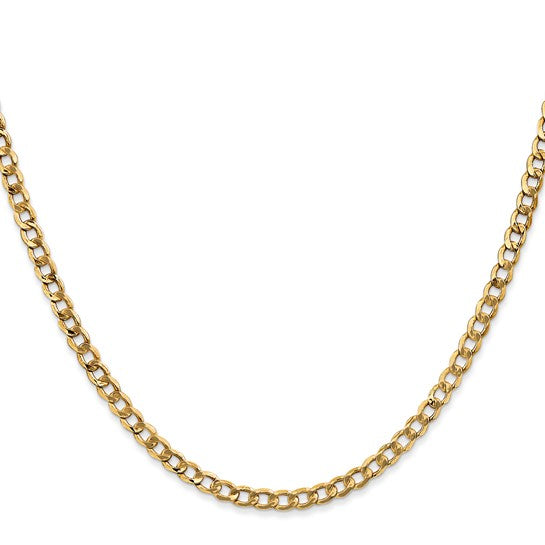10K Gold Cuban Chain 20” 3mm