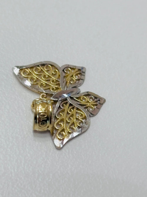 10K Gold Butterfly Pendant