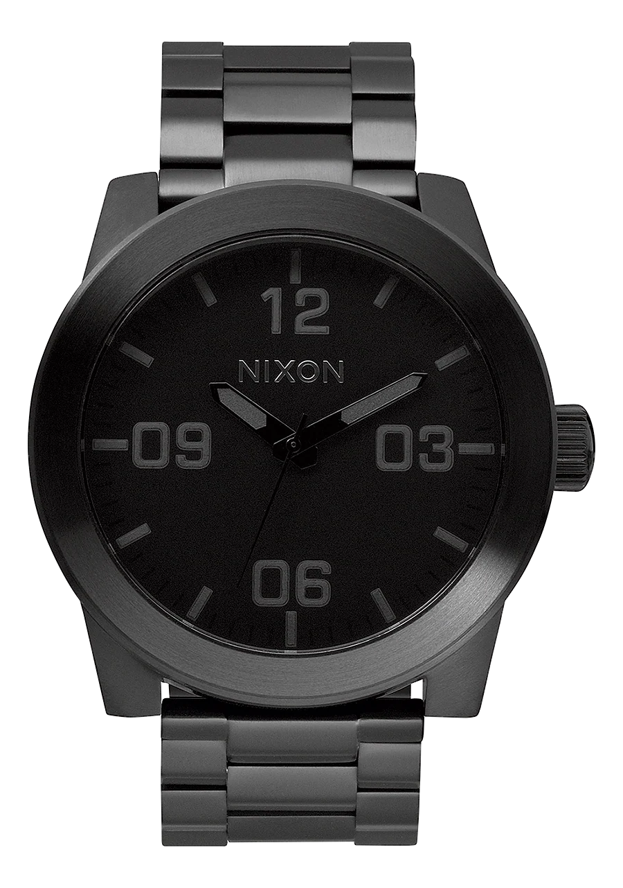 Nixon Corporal Stainless Steel Black Watch