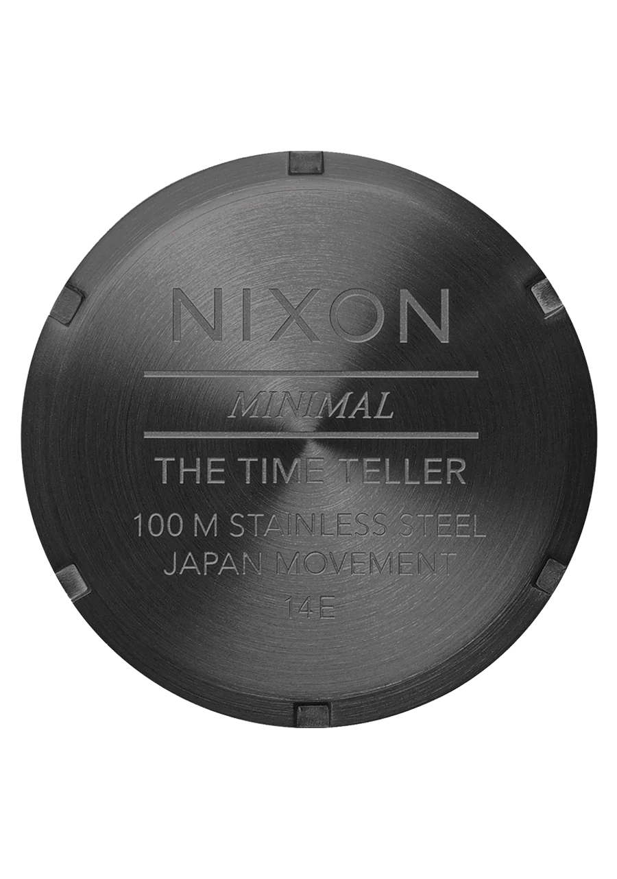 Nixon Gunmetal Blackberry Gold