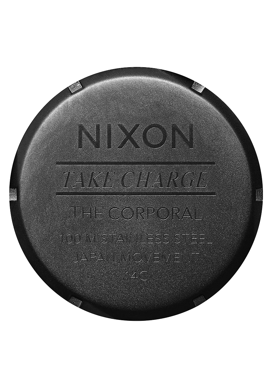 Nixon Corporal Stainless Steel Black Watch