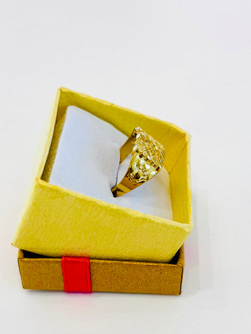 10K Gold Nugget Ring