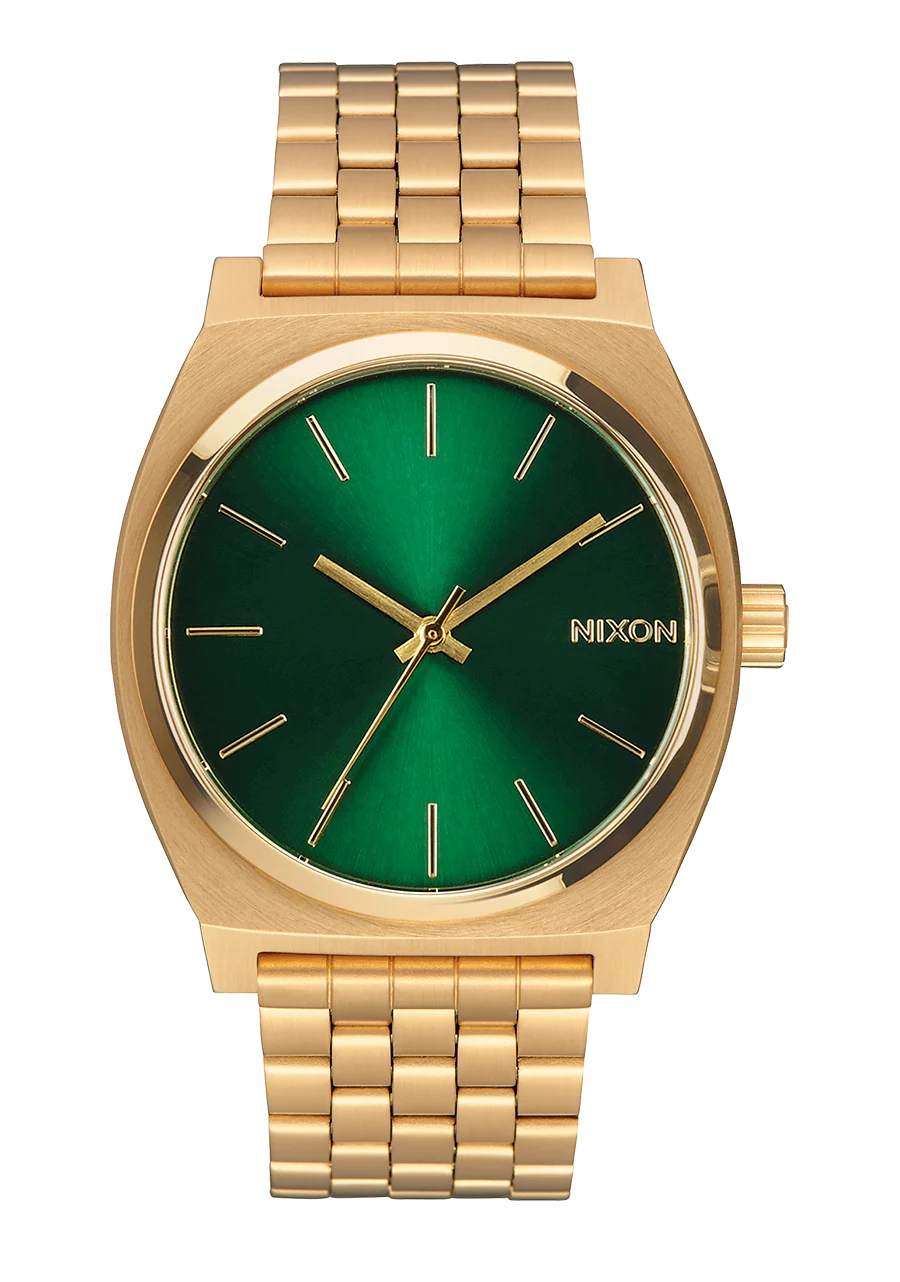 Nixon Time Teller Gold / Green Sunray