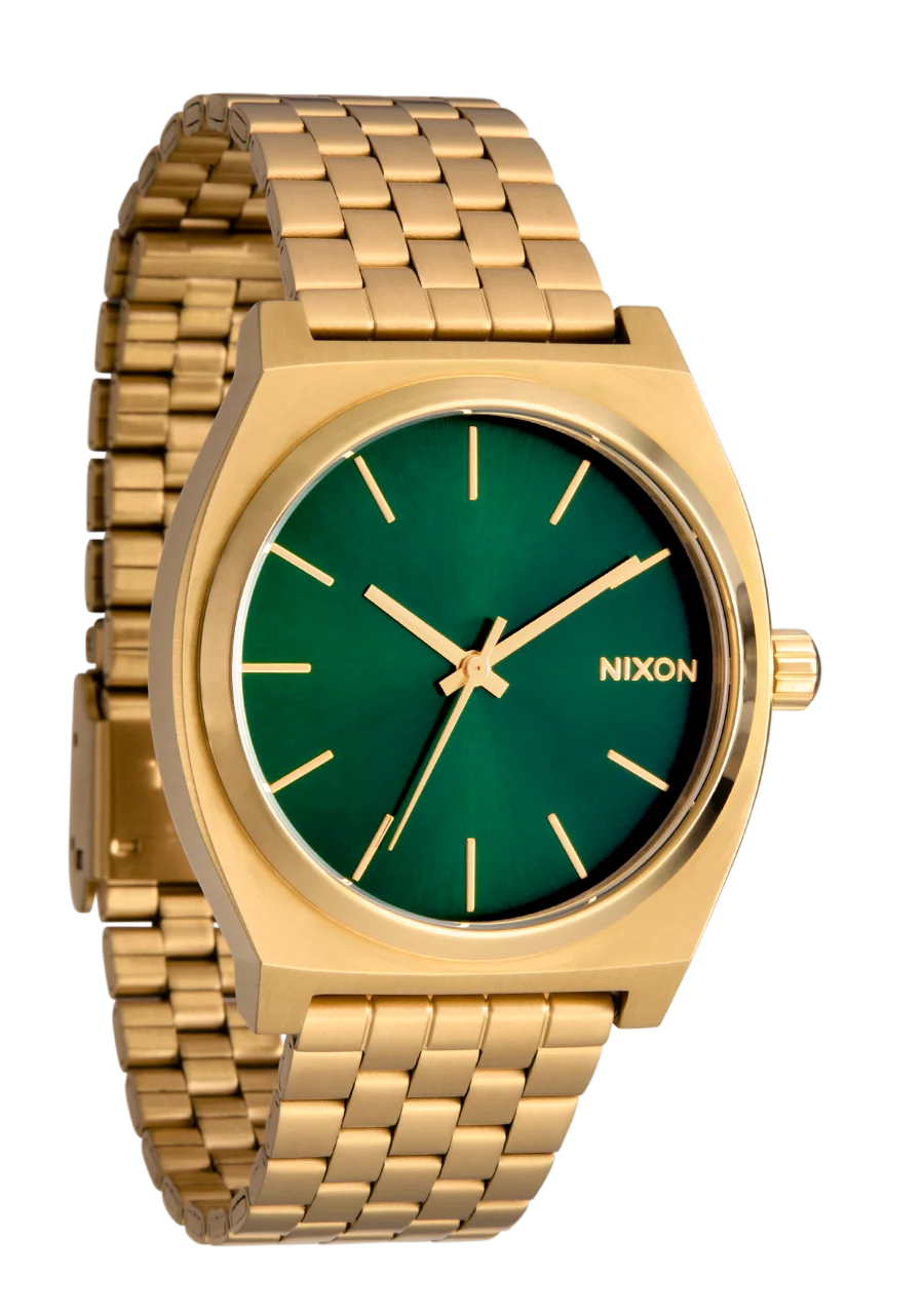 Nixon Time Teller Gold / Green Sunray