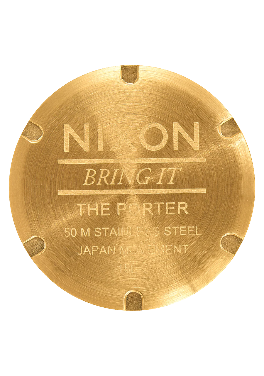 Nixon Porter All Gold / Black Sunray